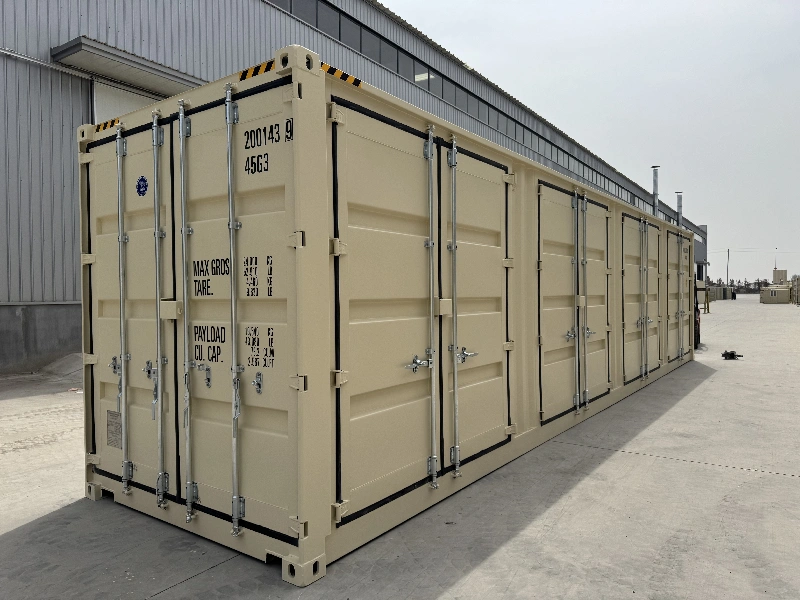 Coimeádán ciúb 40ft ar airde le doirse 4 thaobh
